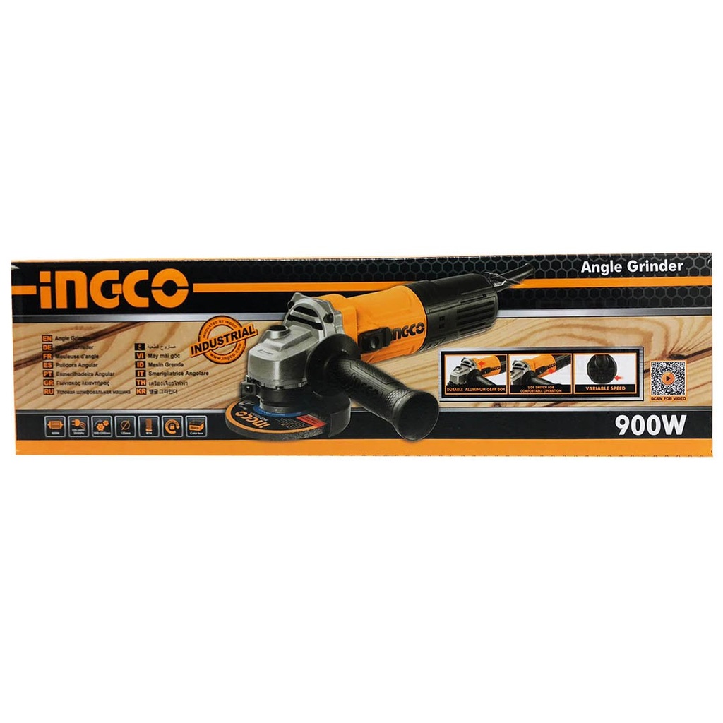 ANGLE GRINDER 900W 5'' INGCO - AG900285