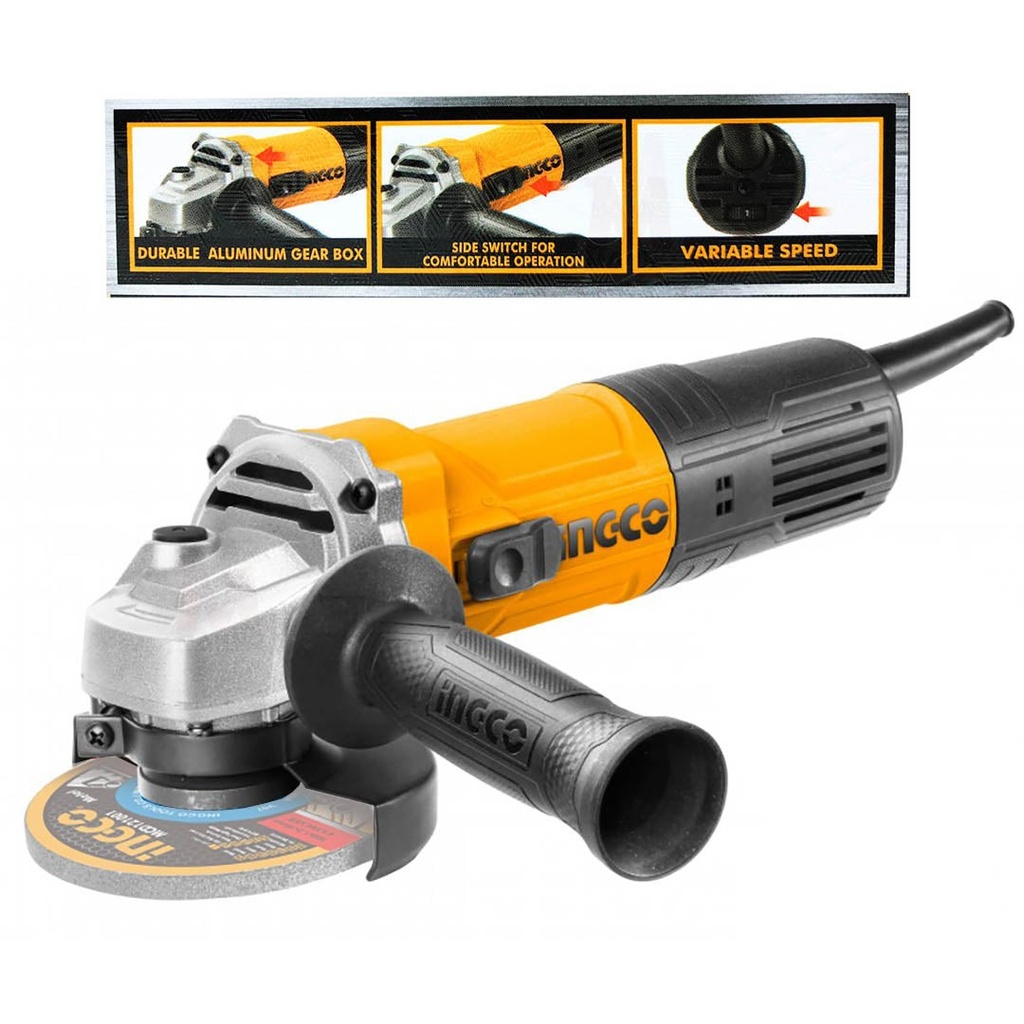 ANGLE GRINDER 900W 5'' INGCO - AG900285