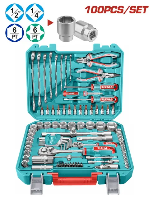 100PCS TOOL SET TOTAL -  THKTHP21006