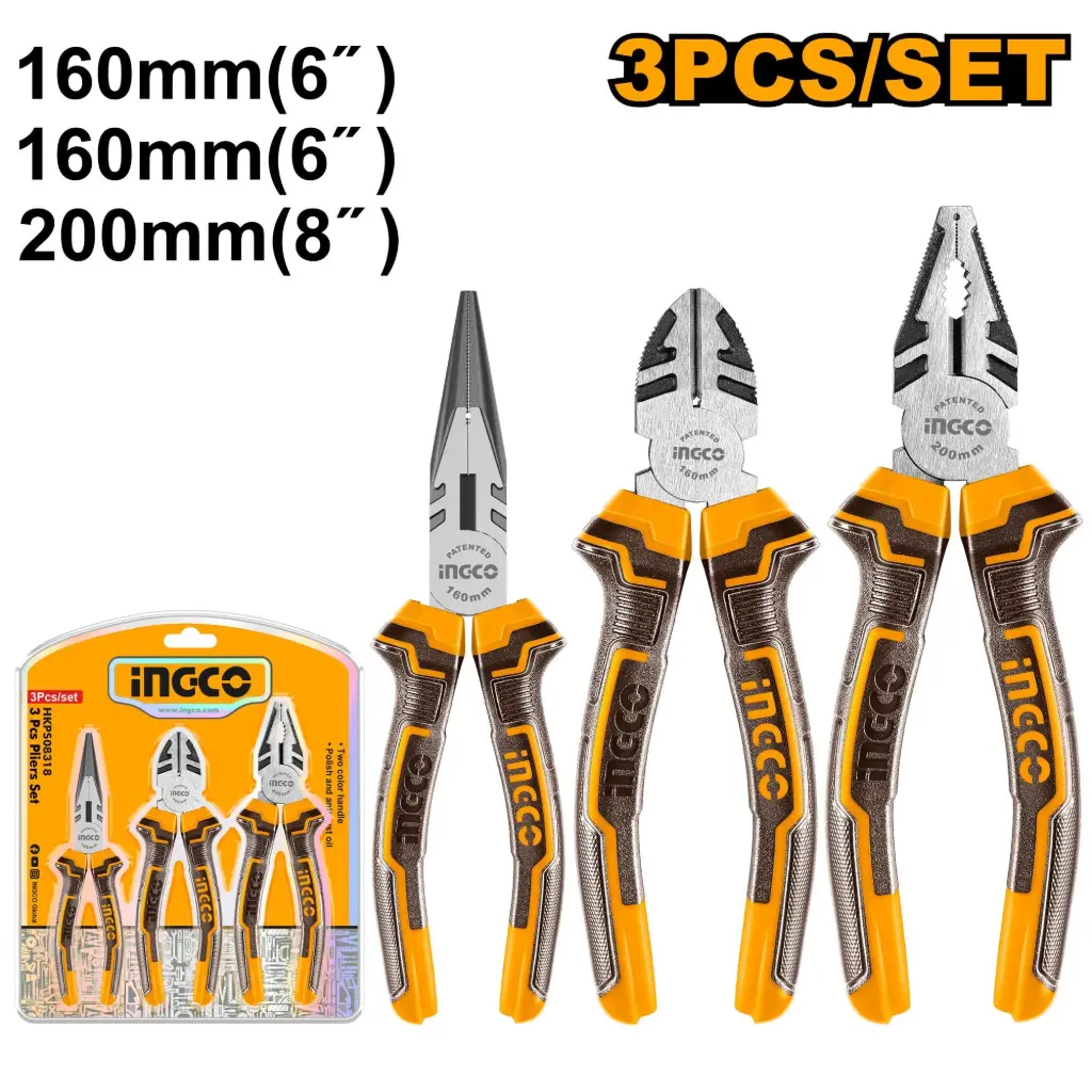 3PCS PLIERS SET HKPS08318