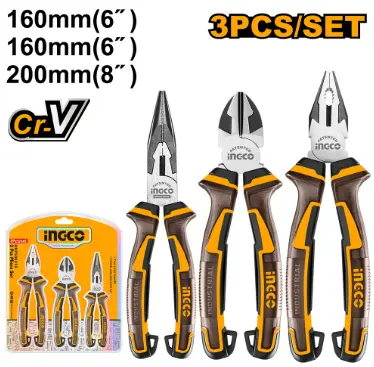 3PCS PLIERS SET HKPS28318