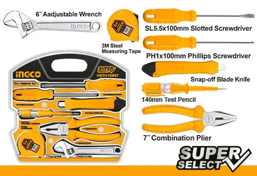 7PCS HANDTOOLS SET HKTH10807