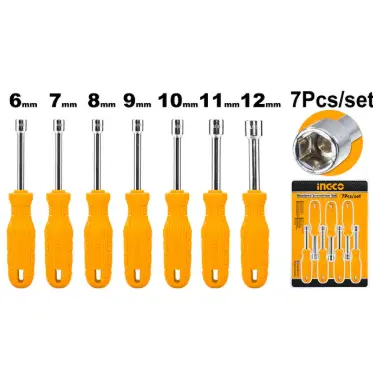 7PCS NUT SCREWDRIVER SET HKNSD0701