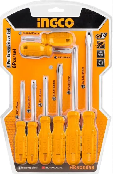8PCS SCREWDRIVER SET HKSD0858