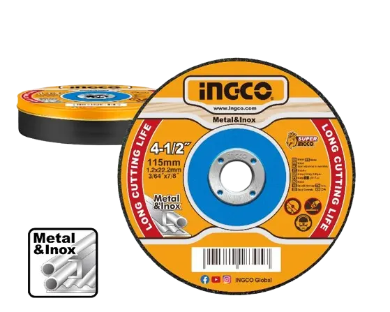 ABRASIVE METAL CUTTING DISC MCD1211525 - 41/2''