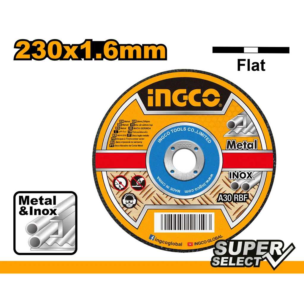 ABRASIVE METAL CUTTING DISC MCD162301