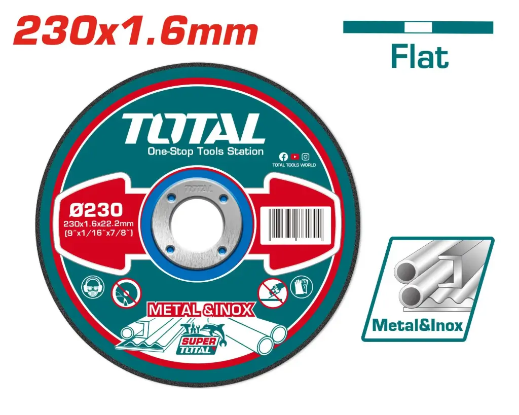ABRASIVE METAL CUTTING DISC TOTAL - TAC2162301