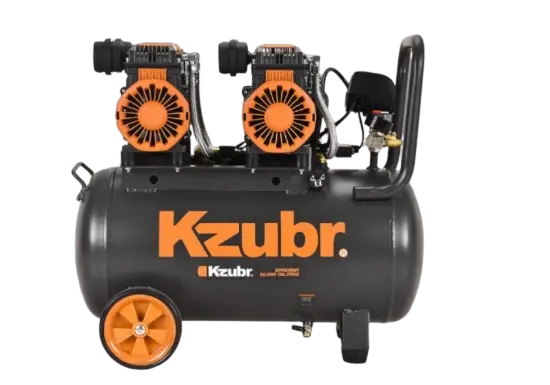 AIR COMPRESSOR 50L OIL FREE TWIN MOTOR - KZUBER KAC-50L