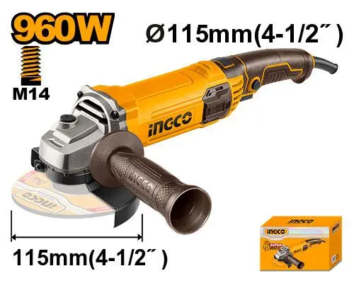 ANGLE GRINDER AG9608  41/2''
