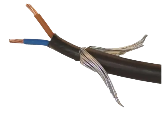 ARMOURED DROP CABLE 10MM X  2 CORE AC2C10