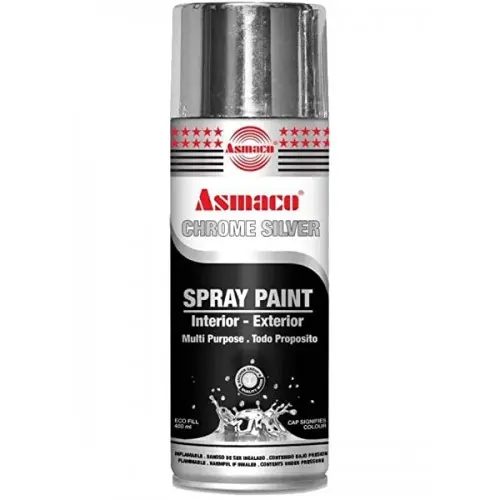 ASMACO SPRAY PAINT CHROME SILVER