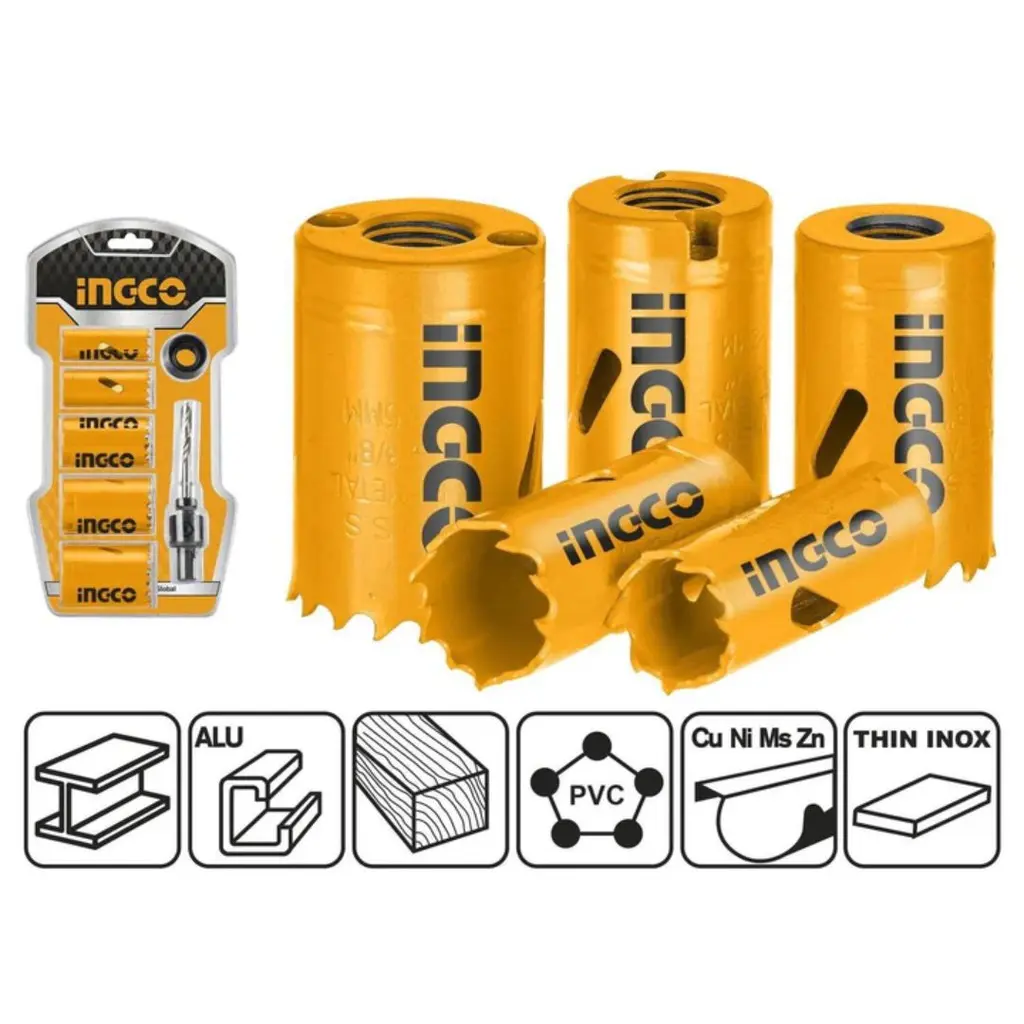 BI-METAL HOLE SAW SET AKH0071