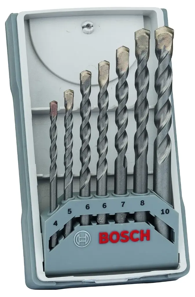 Bosch 7-piece set 3,4,5,6,7,8,10mm Auger Bit