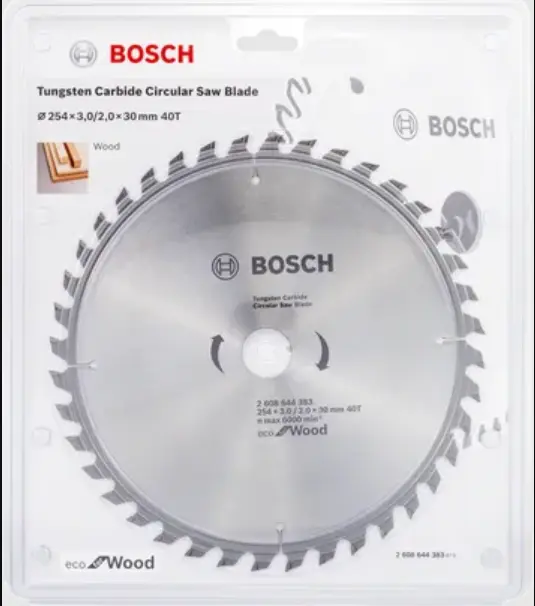 Bosch ECO for Wood 254x3.0/2.0x30 60T