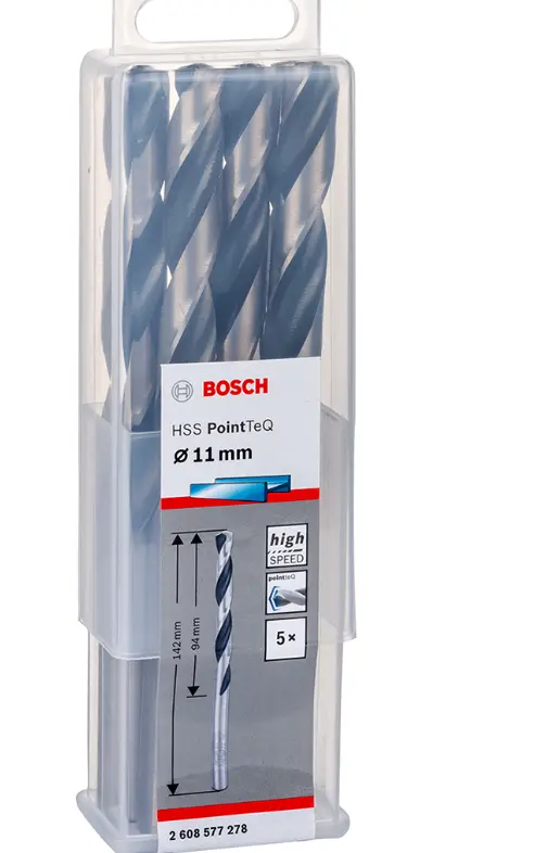Bosch Twist Drill Bit pointeq 11mm