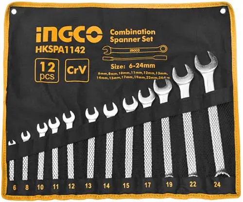 COMBINATION SPANNER SET HKSPA 1142