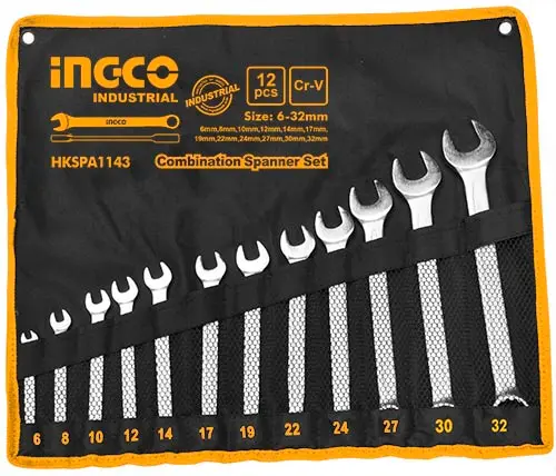 COMBINATION SPANNER SET HKSPA 1143