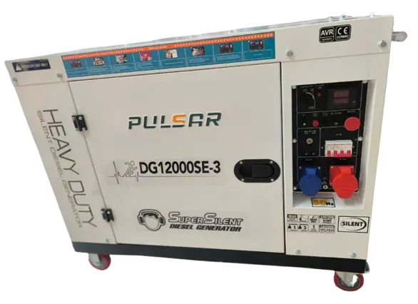 DIESEL GENERATOR 15KVA SILENT WITH ATS GIRASOL DG12000SE-3