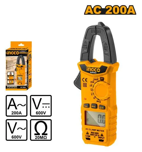 DIGITAL CLAMP METER DCM2001