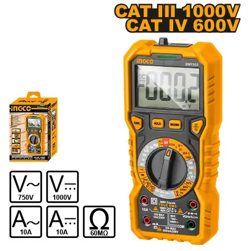 DIGITAL MULTIMETER DM7502