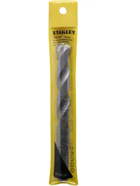 DRILL BIT MASONRY 18MM X 160MM(STA53118C)