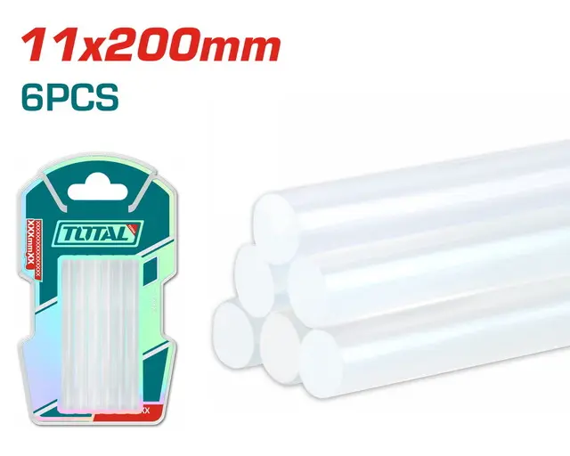 GLUE GUN STICK 200X11.2MM 6PCS - TACGT2061