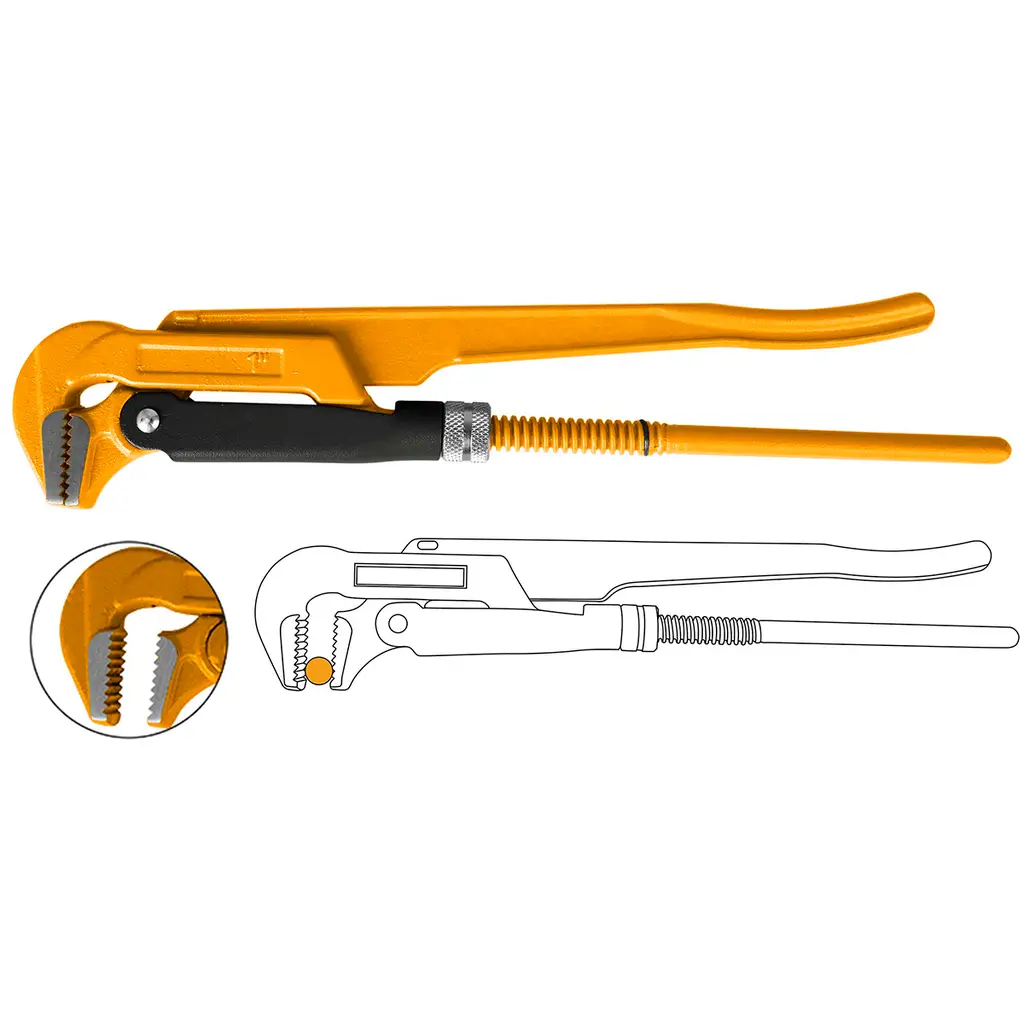 H/DUTY SWEDISH PIPE WRENCH