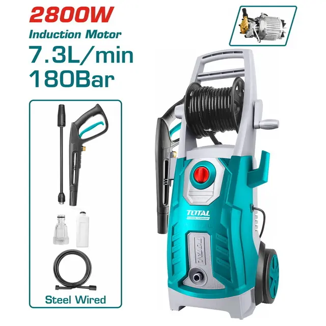 HIGH PRESSURE WASHER 2800W TOTAL - TGT11266