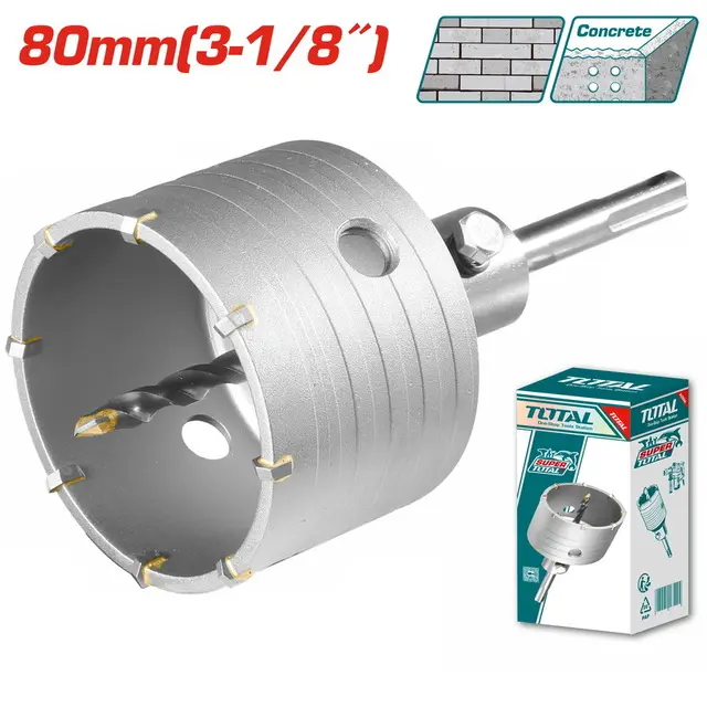 HOLE CORE BIT TOTAL 80MM - TAC430801