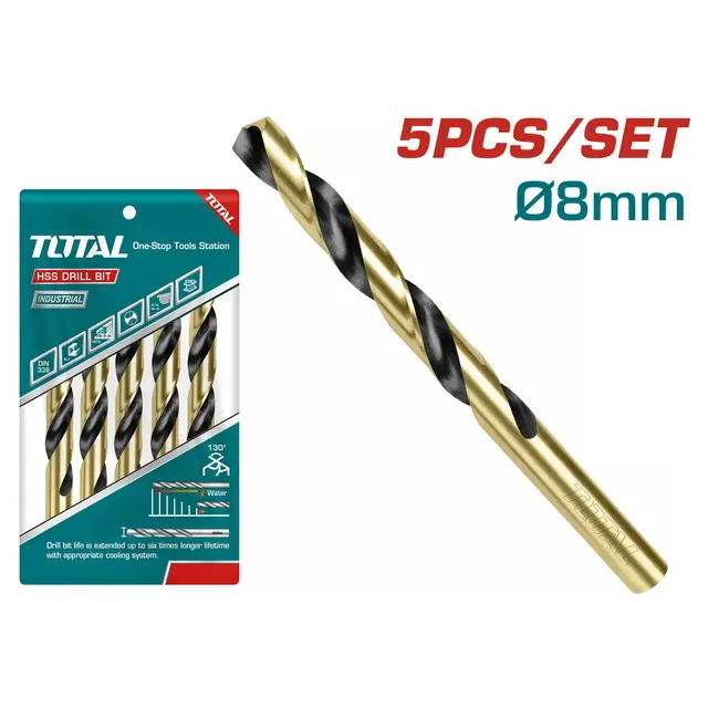 HSS DRILL BIT 4MM TOTAL - TAC100803