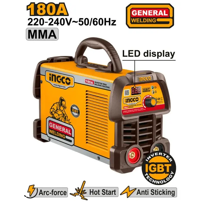 ING MMA INVERTER WELDING MACHINE 180A INGCO - ING-MMA 18059