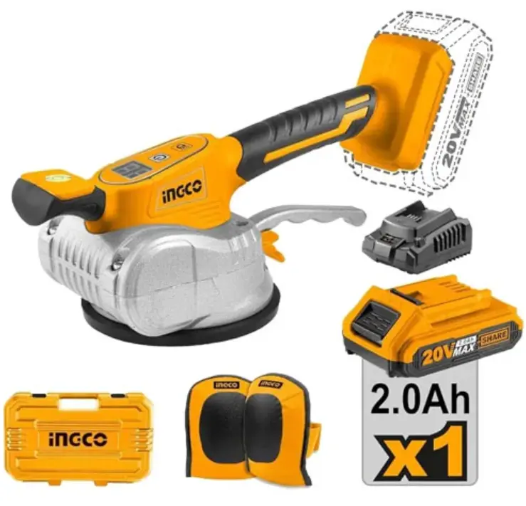 LI-ION VIBRATING TILE MACHINE INGCO - CTVLI20101