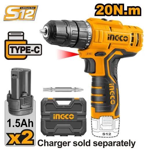 LITHIUM-ION CORDLESS DRILL CDLI 12328