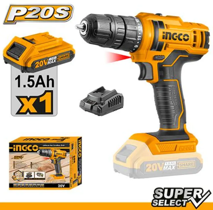 LITHIUM-ION CORDLESS DRILL CDLI20051