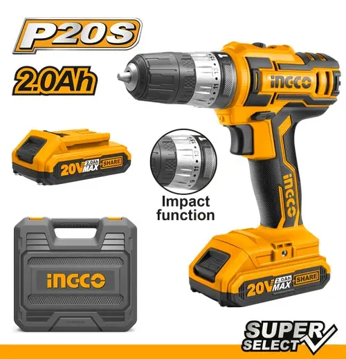 LITHIUM-ION IMPACT DRILL CIDLI200215