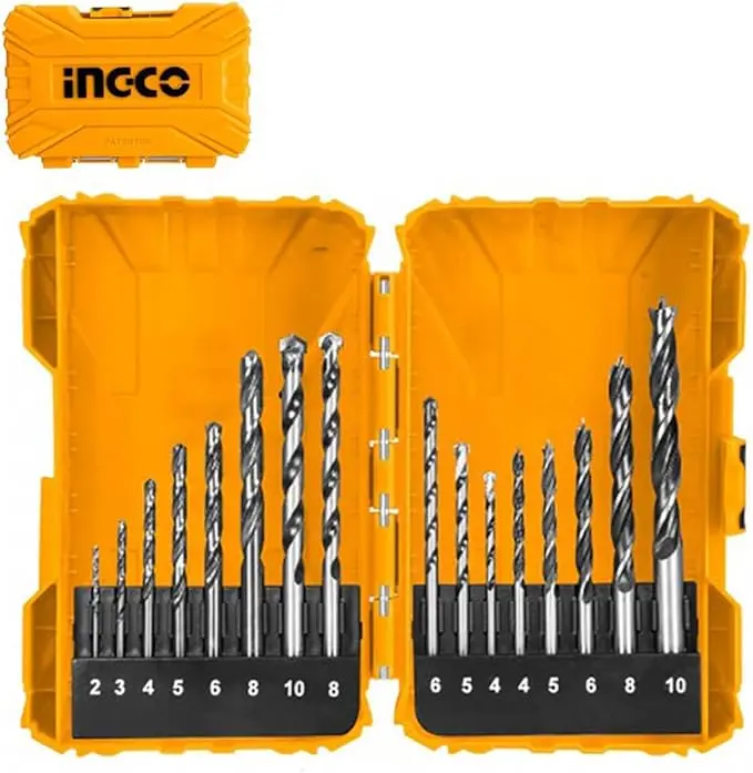 METAL CONCRETE WOOD DRILL BIT SET - AKDL11601