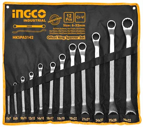 OFFSET RING SPANNER SET HKSPA3142