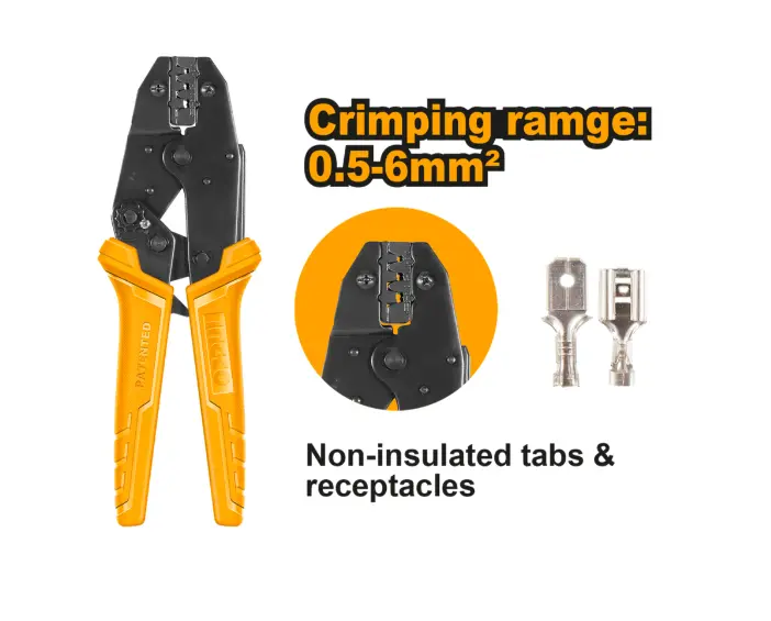 RATCHET CRIMPING PLIER HRCPC0506