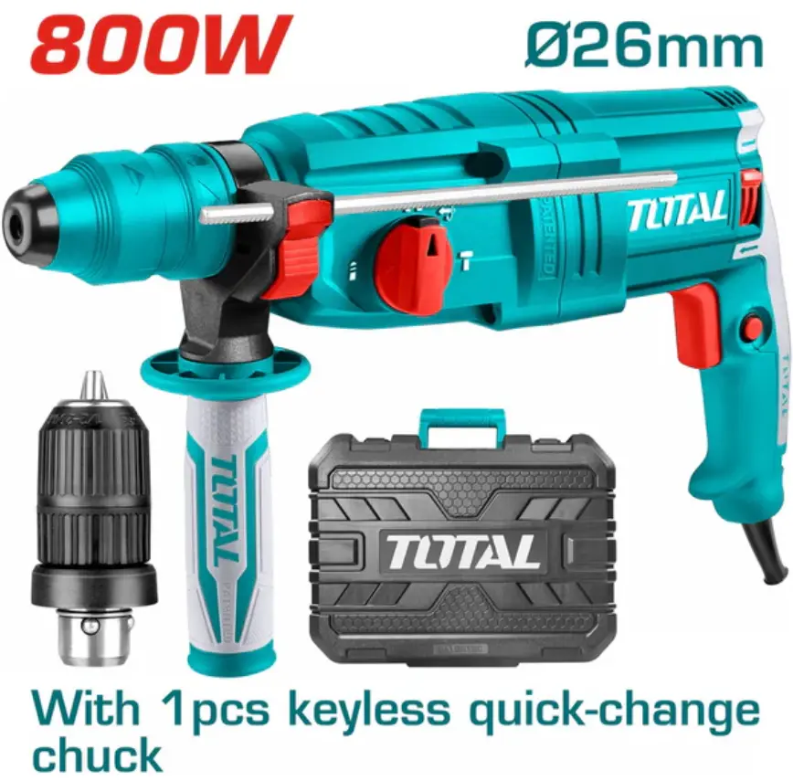 ROTARY HAMMER 800W TOTAL - TH308268-2