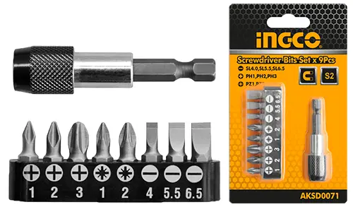 SCREW DRIVER DRILL BIT SET - AKSD0071