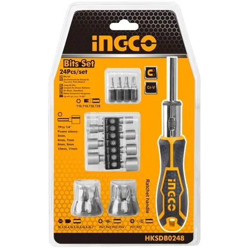 SCREWDRIVER BIT SET HKSDB0248