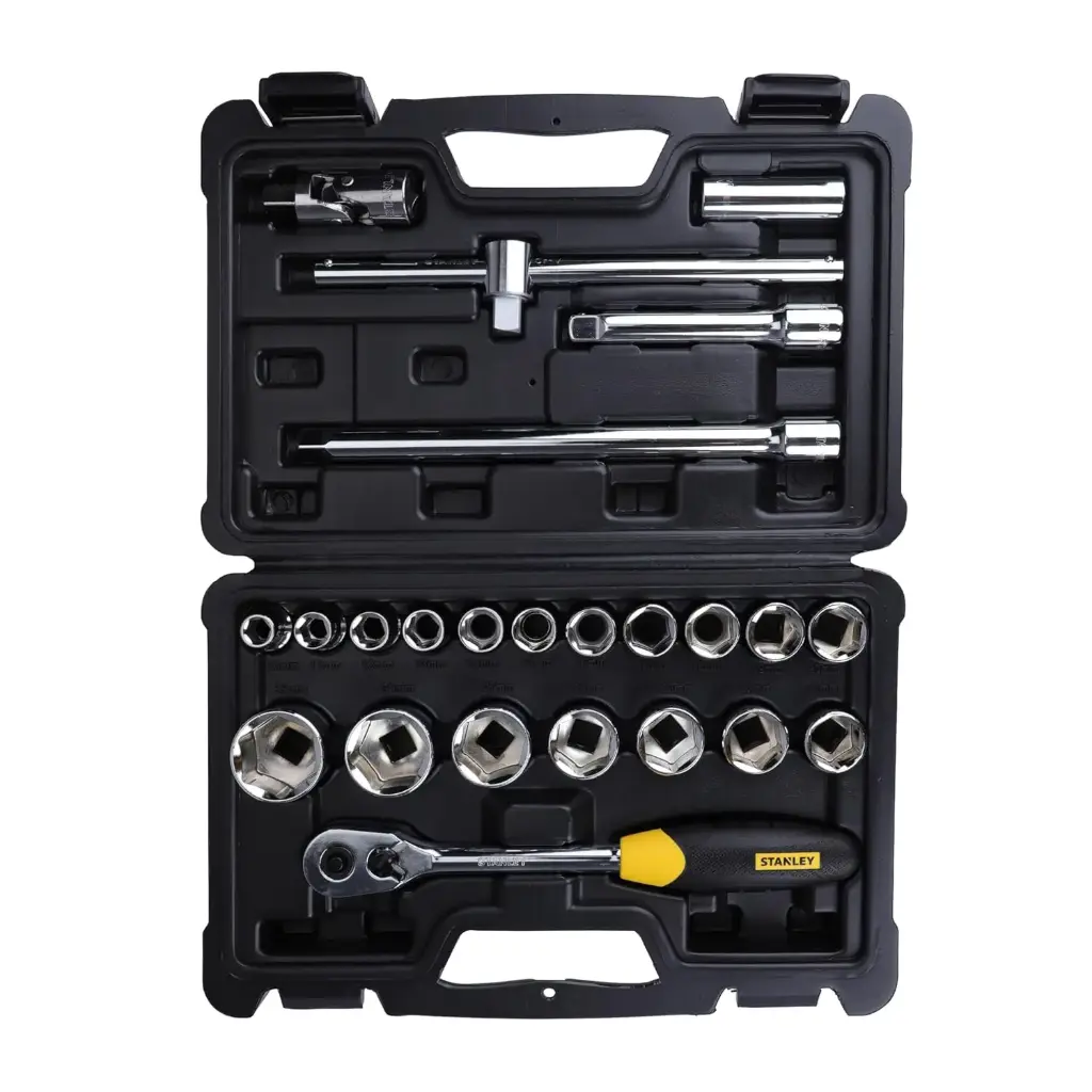 SOCKET SET 24PCS 1/2'' 10-32MM STANLEY STMT72795-8