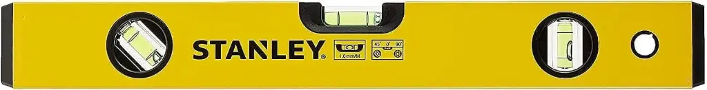 STANLEY ALUMINIUM LEVEL 16" (400MM) 3VIAL STHT42797