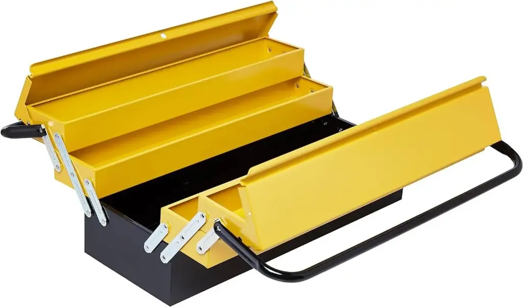 STANLEY TOOL BOX EMPTY METAL 5 TRAY