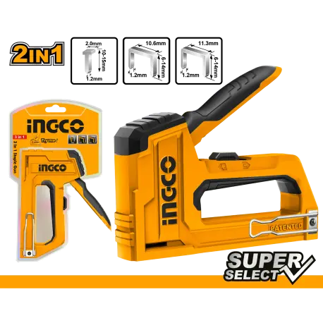 STAPLE GUN 2 IN 1 HSG1406