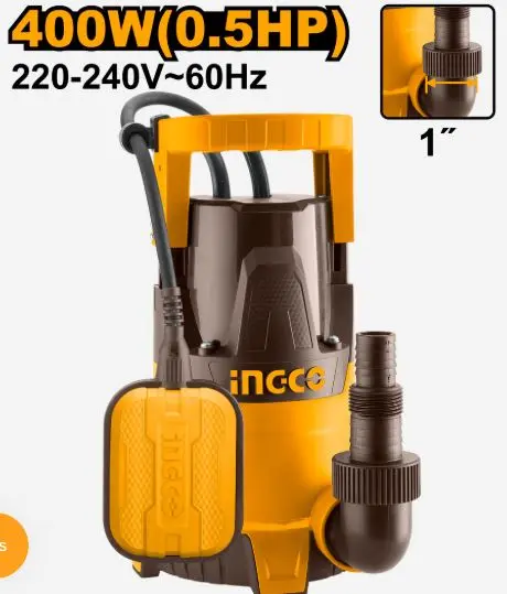 SUBMERSIBLE CLEAN W. PUMP SPC4008