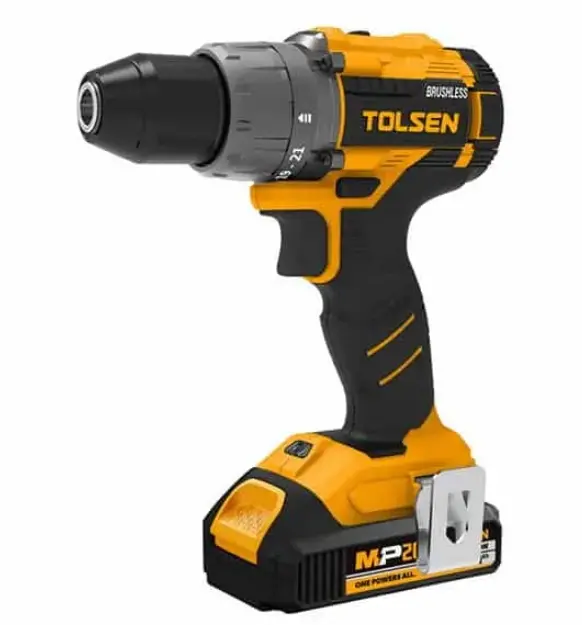 TOLSEN INDUSTRIAL LI-ION CORDLESS DRILL 13MM 58Nm