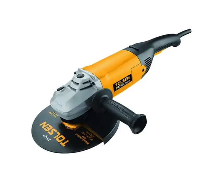TOLSEN SERVICE ITEM INDUSTRIAL ANGLE GRINDER 230MM CARBON BRUSH 2400W, 230MM GS/CE
