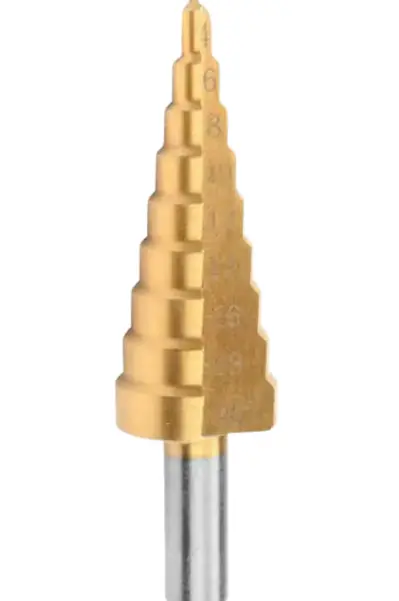 TOLSEN TITANIUM COATED STEP DRILL BIT 4-32 X 2MM