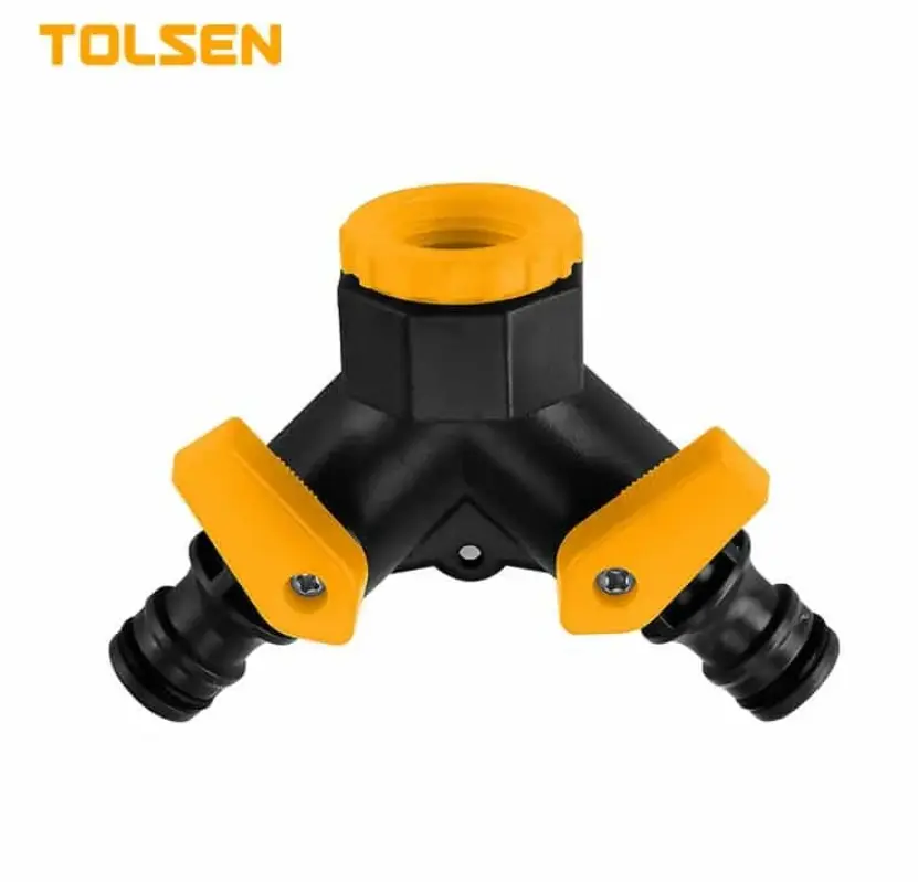 TOLSEN Y-SWITCH COUPLING WITH SWIVEL 1/2"
